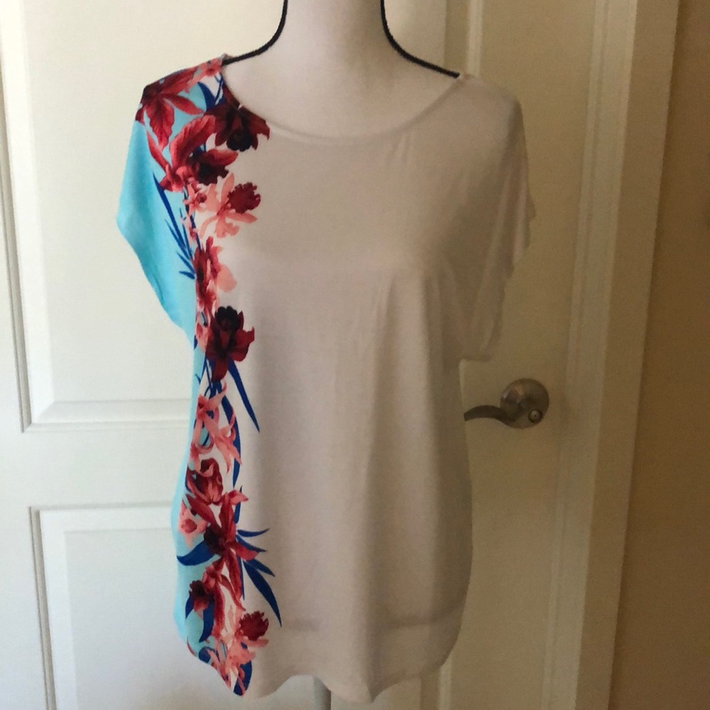 Tommy Bahama cap sleeve top